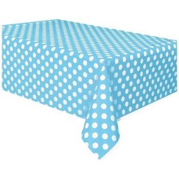 Tovaglia Plastica Blu e Bianco – 137 cm x 274 cm