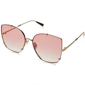 MM Hooks II Women’s Sunglasses by MAXMARA – Rose Gold, 60mm