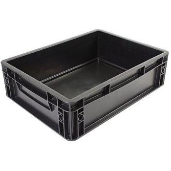 ESD‑Sicherer Lagerbehälter Wetec – 400 mm × 300 mm × 120 mm