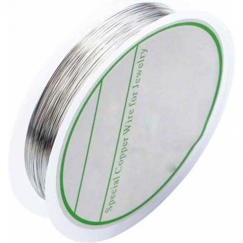 Rouleau de Fil Cuivre 0,2 mm – 20 m – Accessoires de Bijouterie