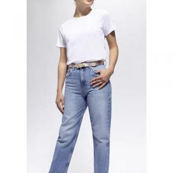 Tamaris Essentials Damen Leder Gürtel – 100 mm, stilvolles Leo‑Muster