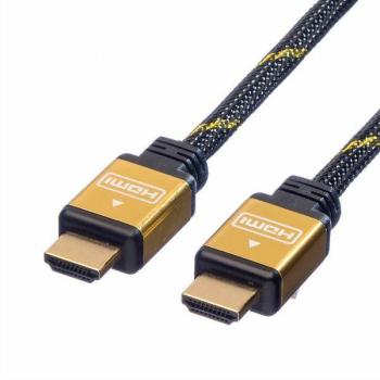 Roline 1 m HDMI‑HighSpeed mit integrierter Ethernet‑Verbindung