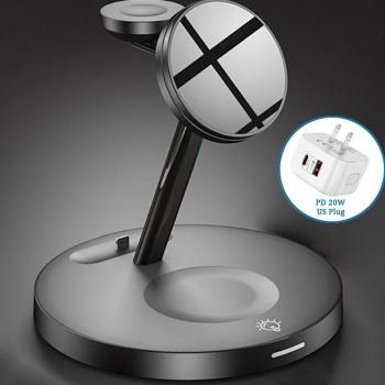 Chargeur Mag 15 W pour iPhone, AirPods et Watch
