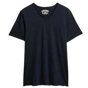 Superdry Raw Edge Eclipse Blue T‑Shirt – S