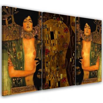 Quadro su tela Judith e Holofernes 60x40 beige