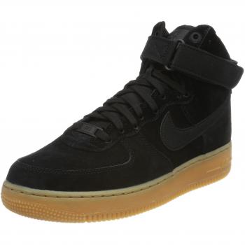 Nike Air Force 1 Herren High „07 Level 8 – Suede Sportschuh, Schwarz/Med Brown/Ivory 001 (EU 41)