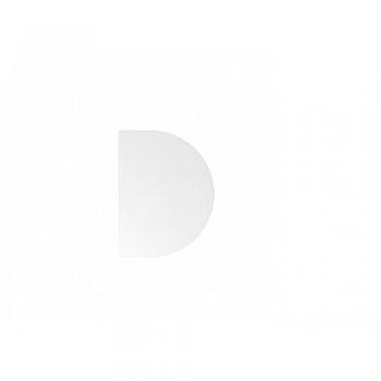 Taille de support XBA60 S 60×80 mm, couleur blanche