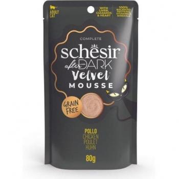 Schesir After Dark Huhn Velvet Mousse 12 x 80 g