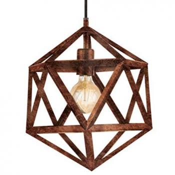 Lampadario Embleton Eglo in Rame E27