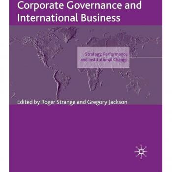 Corporate Governance and International Business