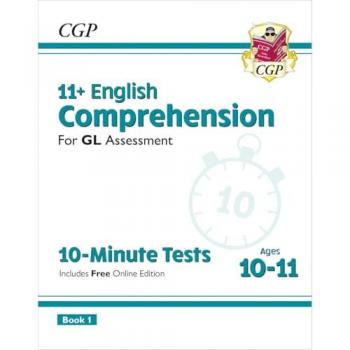 11 GL 10Minute Tests English Comprehension Ages 1011 Book 1 with Online Edition by CGP Books