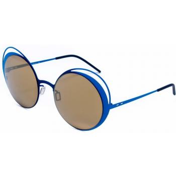 Italia Independent II 0220 021.022 Women's Stylish Blue Sunglasses Size 53