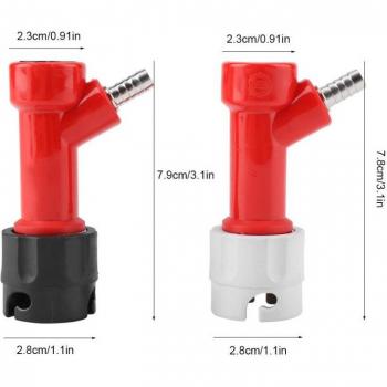 2PCS 1/4 Tall Pin Lock Keg Dispenser Set