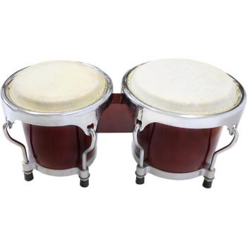 Bongo Compacto Afinable Rojo HOSCO JBG-001R