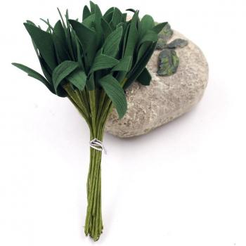 DIY Green Foam Leaf Set – 20 Pieces for Scrapbooking