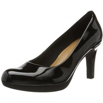 Escarpins Clarks Adriel Viola, Femme, Noir (Black Pat), 40 EU