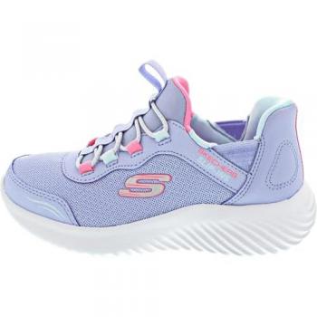 Skechers Sneaker Bounder Simple Cute Azzurro Chiaro 32