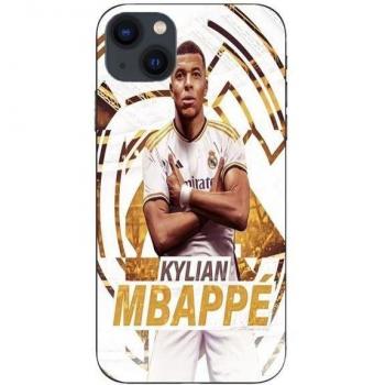 Coque personnalisée Mbappé – Design Real Madrid en papier peint
