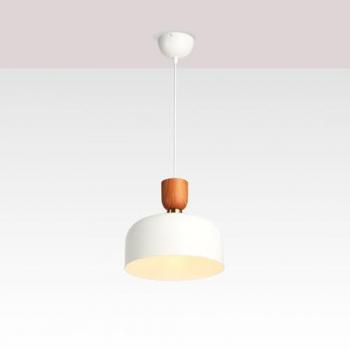 Franz Lámpara Colgante LED Nórdico Metal E27 (Blanco)