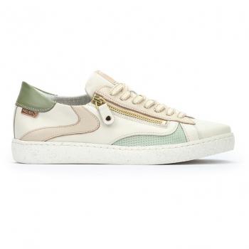 Zapatilhas Pikolinos Lanzarote W7B com Zíper Branco