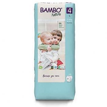 Bambo Nature Size 4 Diapers Jumbo Pack 48