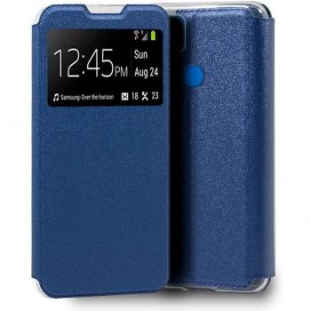 Funda COOL Flip Cover para Xiaomi Redmi 9C Liso Azul