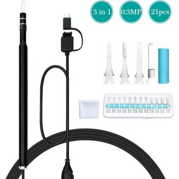 USB Ear Cleaning Tool with Borescope Inspection Camera