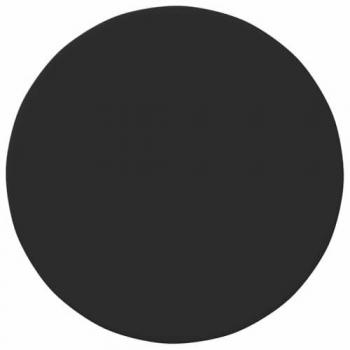 Sotto Tavolo Nero 80x80x1,5 cm Legno Strutturato