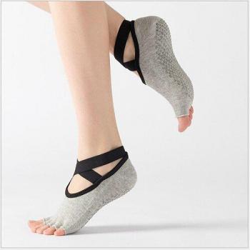 Anti-Slip Ballet Fitness Socks for Women