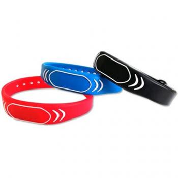 Bracelet de contrôle d'accès RFID 125kHz en silicone