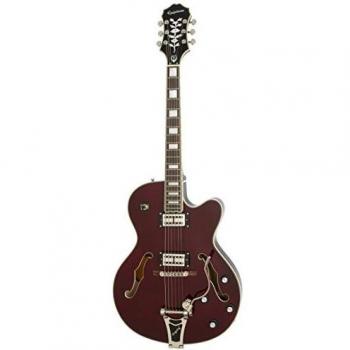 Epiphone Emperor Swingster Hollow-Body E-Gitarre mit Bigsby Tremelo und Pickup Schaltung