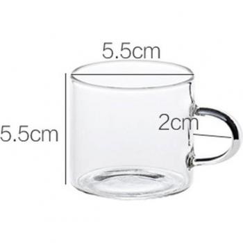 Tetera cafetera de vidrio 400/500ML con filtro
