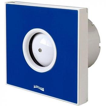 Extracteur d’air rotatif GIOTTO 230 V, diamètre 100 mm, minuteur – Bleu