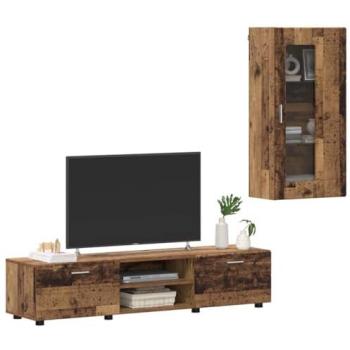 Engineered Wood TV Cabinet, VidaXL FLORIN, Drawer Included