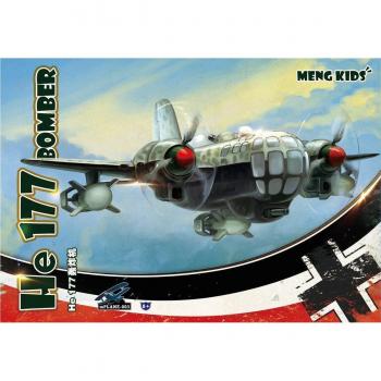 Monkids He‑177 Bomber Model – Meng mPLANE‑003 Version