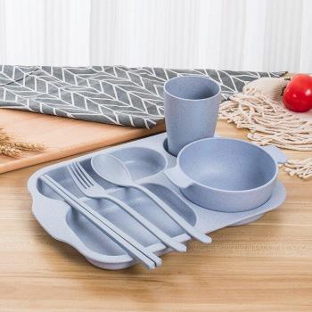 Cuillère en paille de blé pour enfants