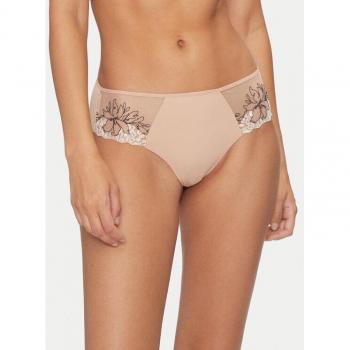 Culotte Chantelle con Detalles de Bordado Animal y Floral