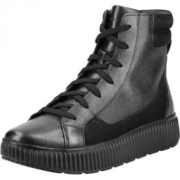 Geox Stivaletti Graisy F Neri in Pelle