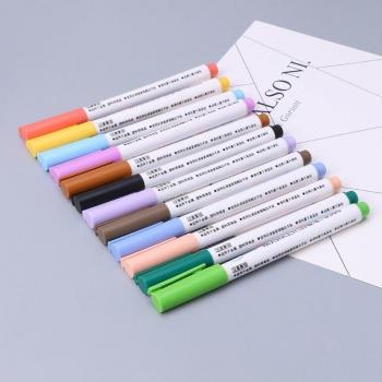 Feine Feder Whiteboard Marker in 12 verschiedenen Farben