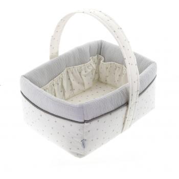 Cesta Compacta Cambrass Magia, 22.5 × 29 × 29 cm – Color Gris