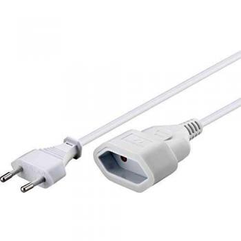 Câble d'alimentation Goobay CEE 7/16 2 m Blanc