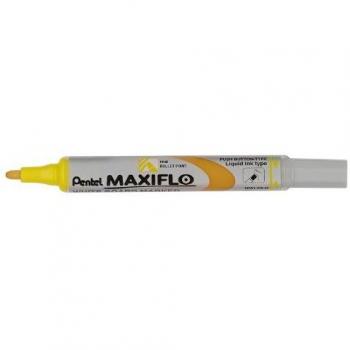 Pentel Whiteboard Marker Maxiflo Gelb 2mm, 1 Stück