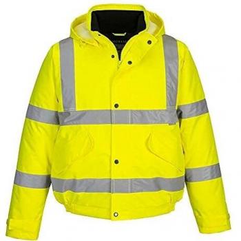 Hi-Vis Bomber Jacket (Yellow)