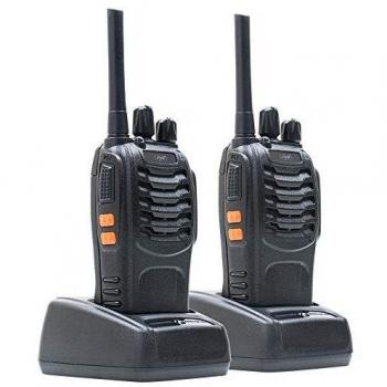 PNI PMR R40 PRO Tragbares Radio, Set mit 2 Walkie-Talkies, 0,5 W, 16 Kanäle