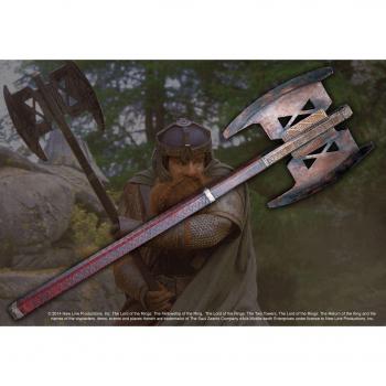 Hacha de Gimli Réplica Oficial de El Señor de los Anillos