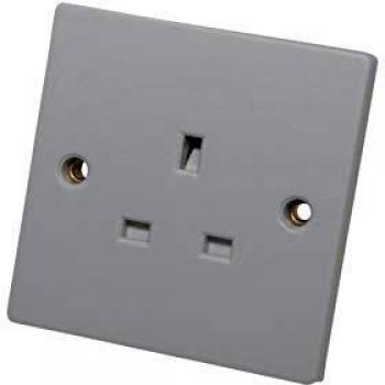 SMJ UK Standard 13A Double Plug Socket