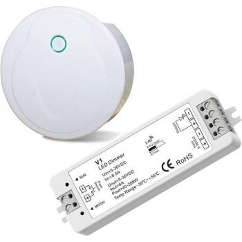 WiFi RGB LED Dimmer Controller 12V-24V Compatible with V1/V3/V4/V5 Wireless Receiver