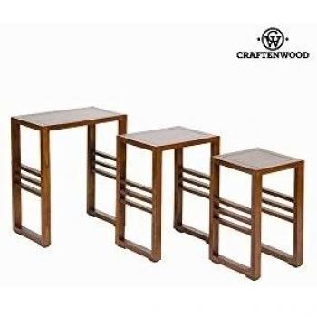 Colección Serious Line: F‑220 Nest con 3 Mesas – Craftenwood