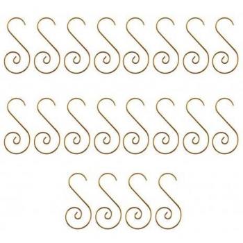 20pcs S Hooks for Christmas Decorations