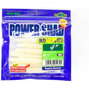 Ecogear Gummi Leier Power Shad 4 Inch 010